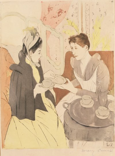 Afternoon Tea Party, 1891 by Mary Cassatt